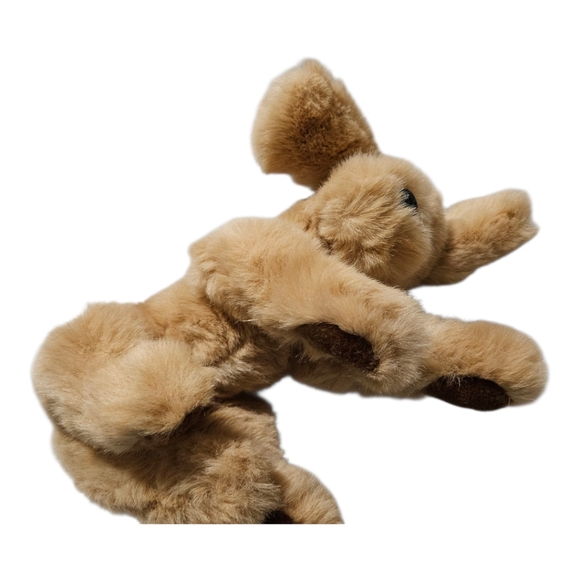 Vintage Gund Puppy Dog Plush Stuffed Animal 1985 Tan Brown 9" - Picture 2 of 5